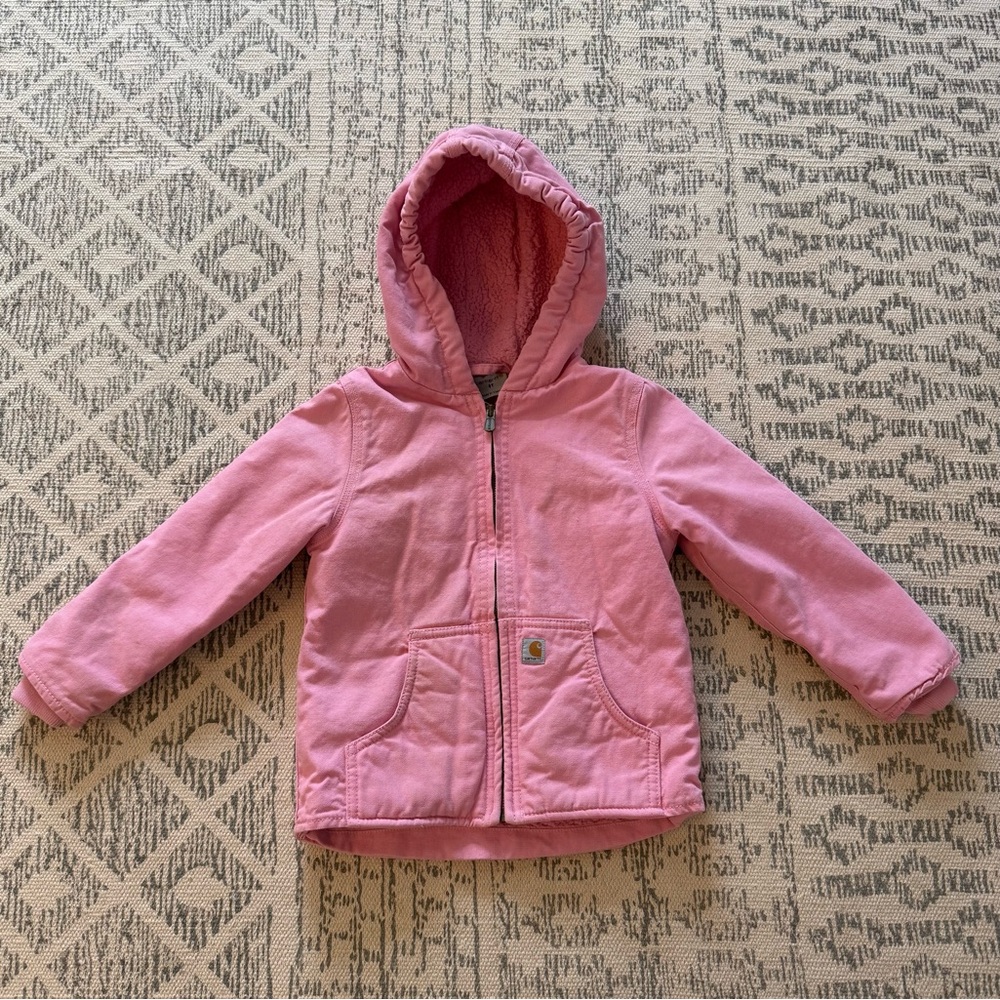 Girls Toddler Carhartt Pink Jacket 4T